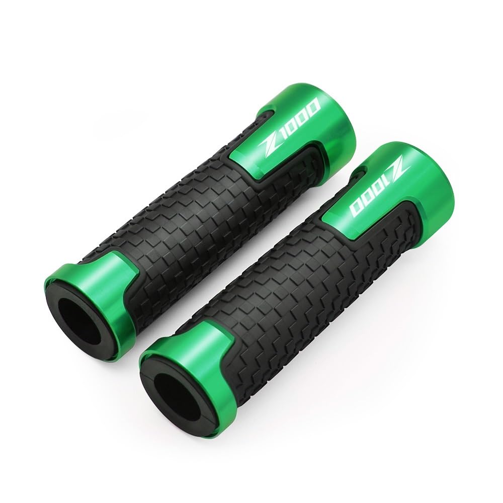 MOCALUX Motorradgriff Lenkergriff Gasgriff Für Z1000 Z-1000 Z1000SX Für Z 1000 Mit Logo 2005-2021 2019 2020 Motorrad-Lenkergriff, Rutschfester Lenker, Motorrad-Handgriffe(4) von MOCALUX