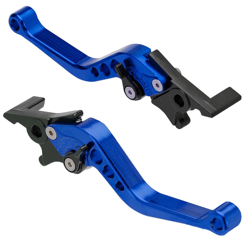 MOCNT 1 Paar Motorrad Bremshebel 22mm Motorrad Kupplungshebel Verstellbarer CNC Aluminium Bremshebel Doppel Scheibenbremse Brems Kupplungs Lenker Kupplungsbremshebel Blau MOCNT 1 Paar Motorrad Bremshebel 22mm Motorrad Kupplungshebel Verstellbarer CNC Aluminium Bremshebel Doppel Scheibenbremse Brems Kupplungs Lenker Kupplungsbremshebel Blau von MOCNT