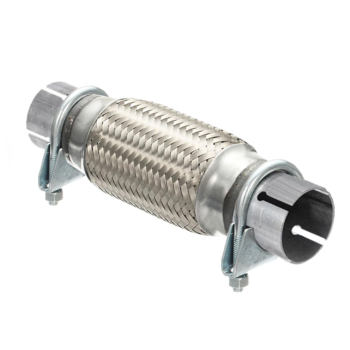 MOCNT Flexibles Auspuff Rohr mit 2 Schellen 42mm X 150mm/250mm Auspuff Flexrohr Auto Flexibles Auspuffrohr Edelstahl Flexibles Reparaturrohr Abgasrohr Wellrohr Hosenrohr MOCNT Flexibles Auspuff Rohr mit 2 Schellen 42mm X 150mm/250mm Auspuff Flexrohr Auto Flexibles Auspuffrohr Edelstahl Flexibles Reparaturrohr Abgasrohr Wellrohr Hosenrohr von MOCNT