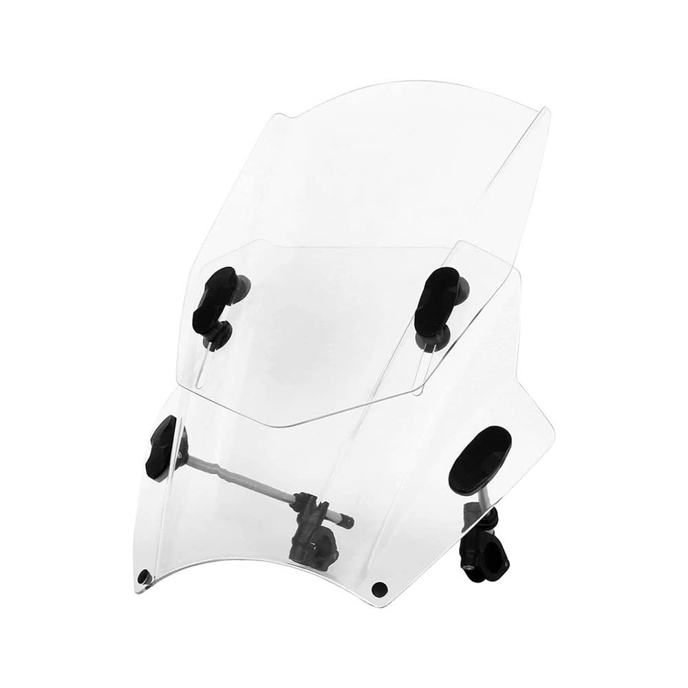 Motorrad Windschutzscheibe Für 700CL-X CLX700 Für CLX 700 700CLX Einstellbare Motorrad-Windschutzscheibe Windschutzscheibenabdeckungen Bildschirm Motorräder Deflector Motorräder Deflektor(Transparent Motorrad Windschutzscheibe Für 700CL-X CLX700 Für CLX 700 700CLX Einstellbare Motorrad-Windschutzscheibe Windschutzscheibenabdeckungen Bildschirm Motorräder Deflector Motorräder Deflektor(Transparent von MODADA
