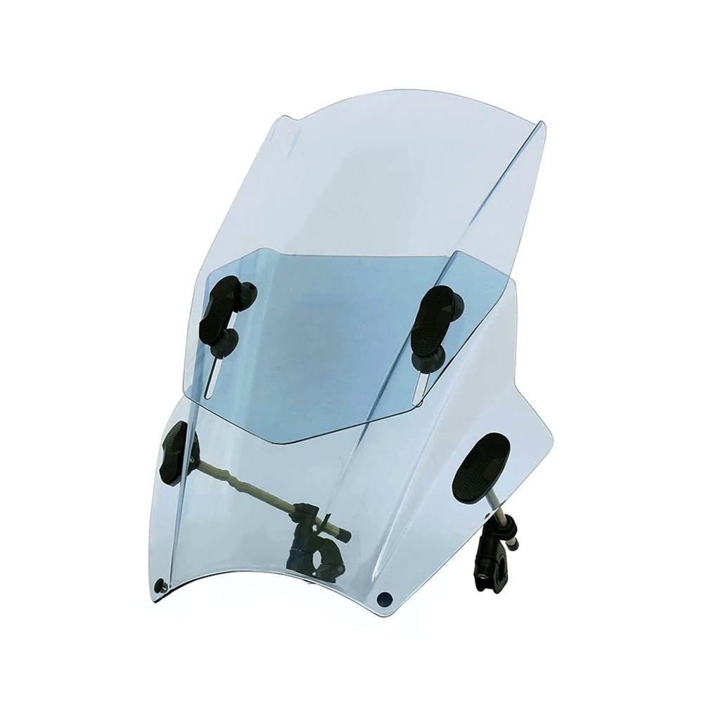Motorrad Windschutzscheibe Für Ducati. Für Monster Motorrad-Windschutzscheibe Windschutzscheibe Für EVO 696 796 821 1100 Für Scrambler 1100. Motorräder Deflektor(Adjust Light Grey) von MODADA
