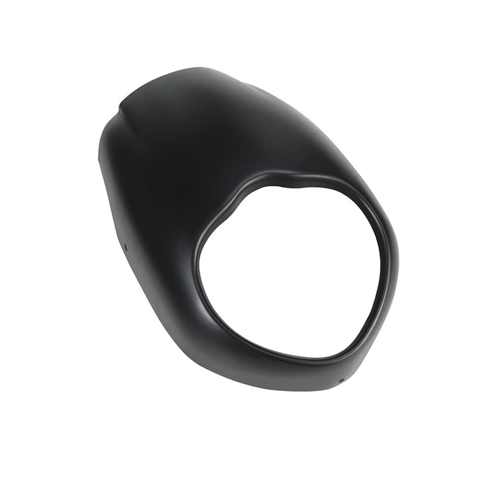 Motorrad Windschutzscheibe Für Motorradzubehör Windschutzscheibe Windschutzscheibenhalterung Für Vulcan S 650 EN650 2015-2022 Motorräder Deflektor(Bright Black) von MODADA