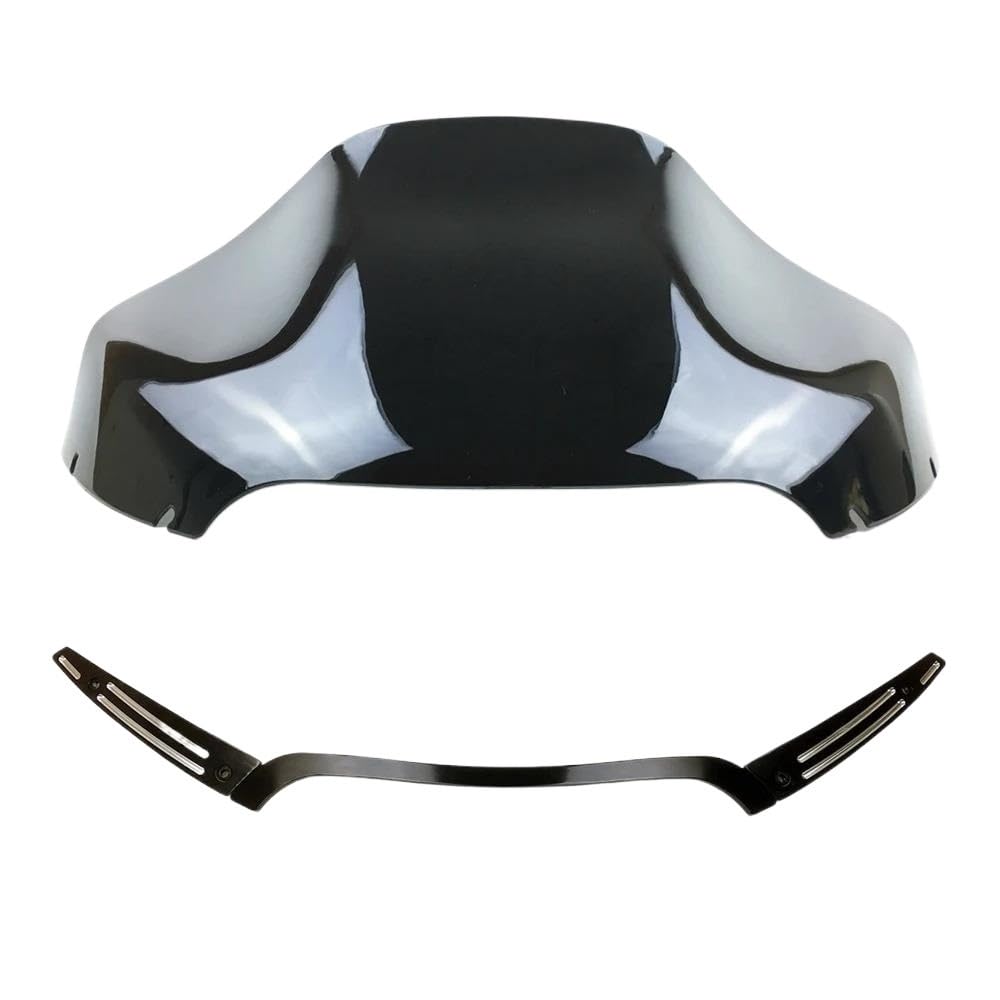 Motorrad Windschutzscheibe Für Road Für Glide Für FLTR FLTRX FLTRU 2015-2018 2016 2017 Motorrad Motorrad 13" Welle Windschutzscheibe Windschutzscheibe Motorräder Deflektor(Zwart,09) von MODADA