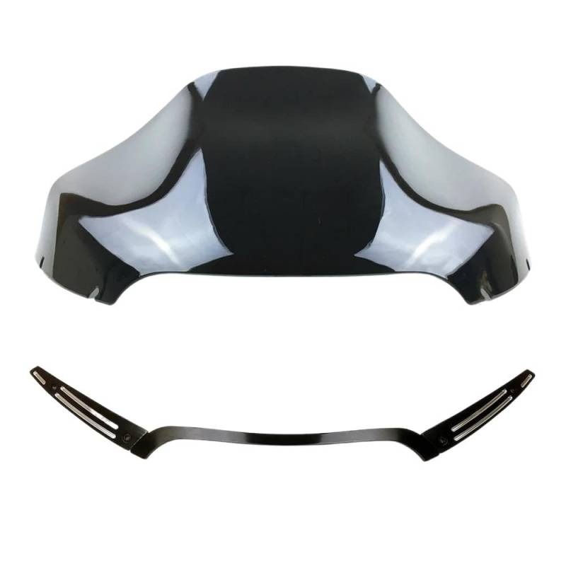 Motorrad Windschutzscheibe Für Road Für Glide Für FLTR FLTRX FLTRU 2015-2018 2016 2017 Motorrad Motorrad 13" Welle Windschutzscheibe Windschutzscheibe Motorräder Deflektor(Zwart,09) von MODADA