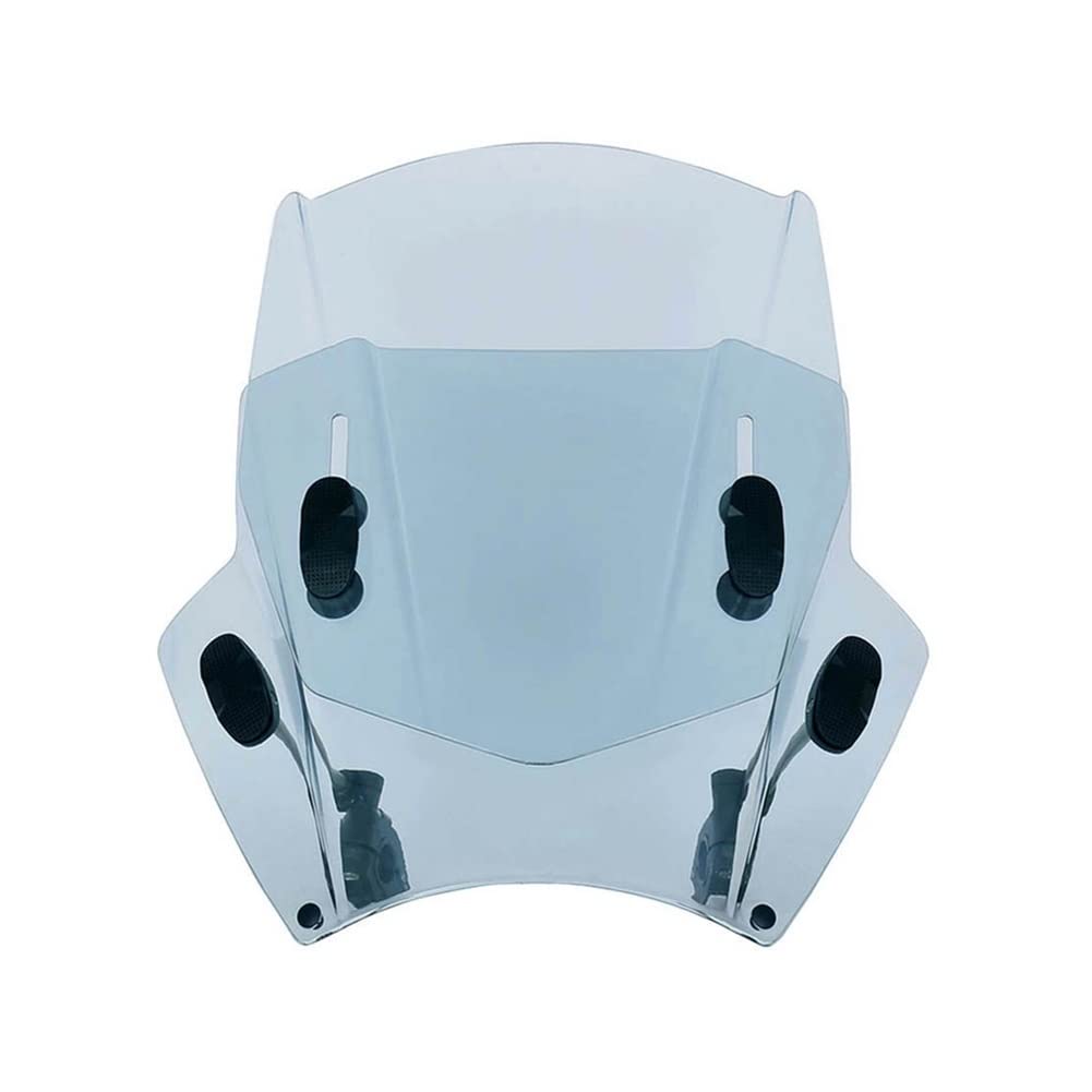Motorrad Windschutzscheibe Für Suzuki Universal Motorrad Windschutzscheibe Windschutzscheibenabdeckungen Screen Smoke Lens Motorräder Deflector Motorräder Deflektor(11 Star Yellow) von MODADA