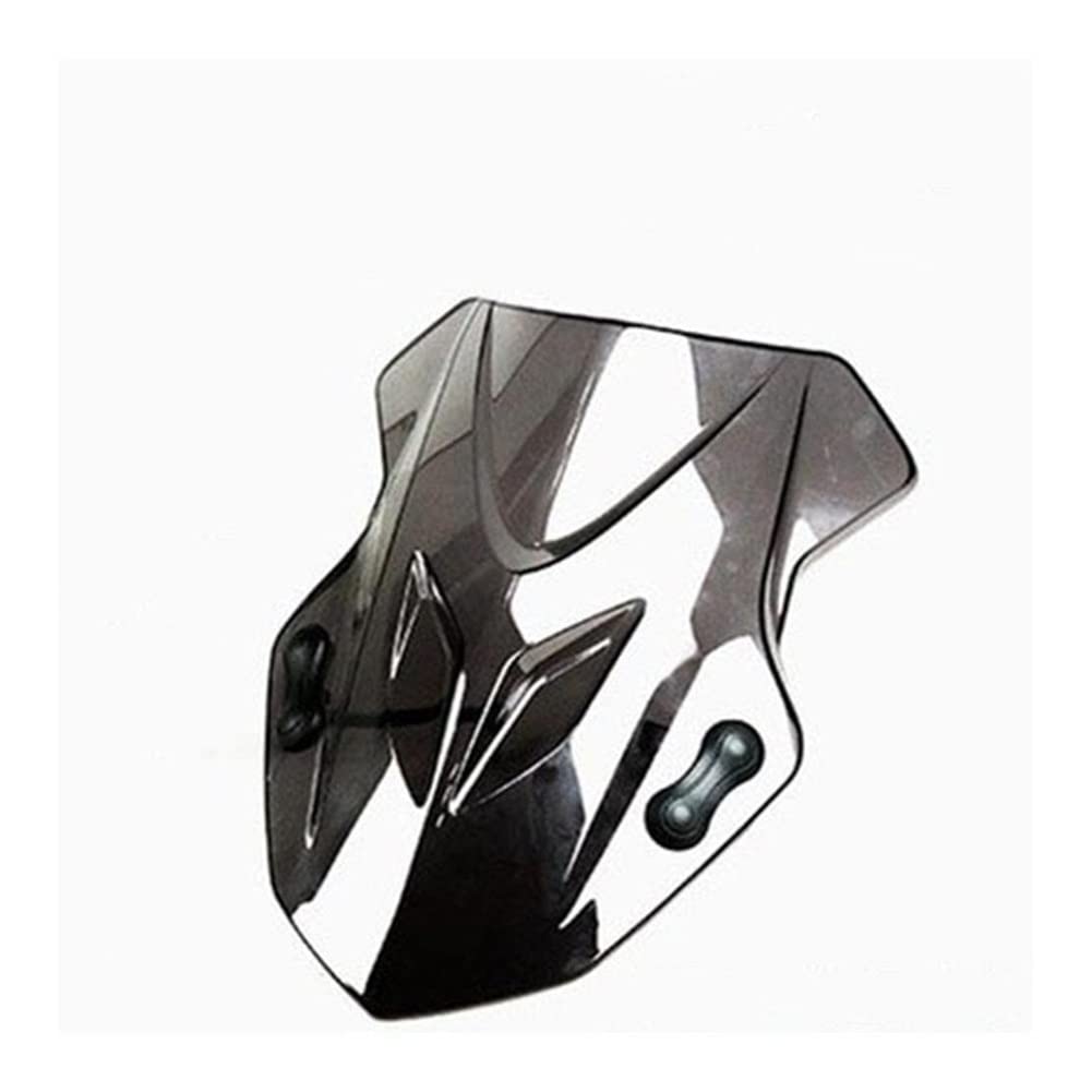 Motorrad Windschutzscheibe Für Suzuki. GW250 GW 250. Motorradfront-Windschutzscheibe Windschutzscheiben Windweiß-Führungshaube 2 Farben Motorräder Deflektor(Zwart) von MODADA
