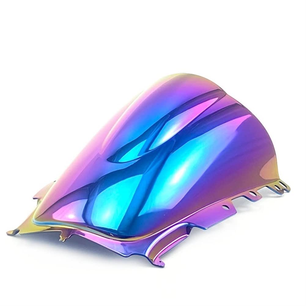 Motorrad Windschutzscheibe Für YZF-R1 Für YZFR1 YZF-R1M Für YZF R1 R1M 2020 2021 Motorrad Bildschirm Windschutzscheibe Verkleidung Windschutzscheibe Windabweiser Motorräder Deflektor(Blanc) von MODADA