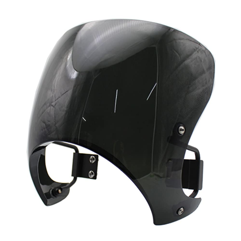 Motorrad Windschutzscheibe Für Z900RS 2018 2019 Motorrad Windschutzscheibe Windschutzscheibe Verkleidung wasserdichte Windabweiser Schutz Rauch Motorräder Deflektor(1 UK) von MODADA