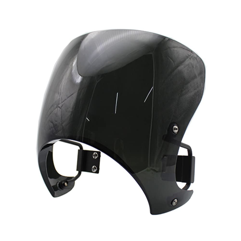 Motorrad Windschutzscheibe Für Z900RS 2018 2019 Motorrad Windschutzscheibe Windschutzscheibe Verkleidung wasserdichte Windabweiser Schutz Rauch Motorräder Deflektor(1 UK) von MODADA