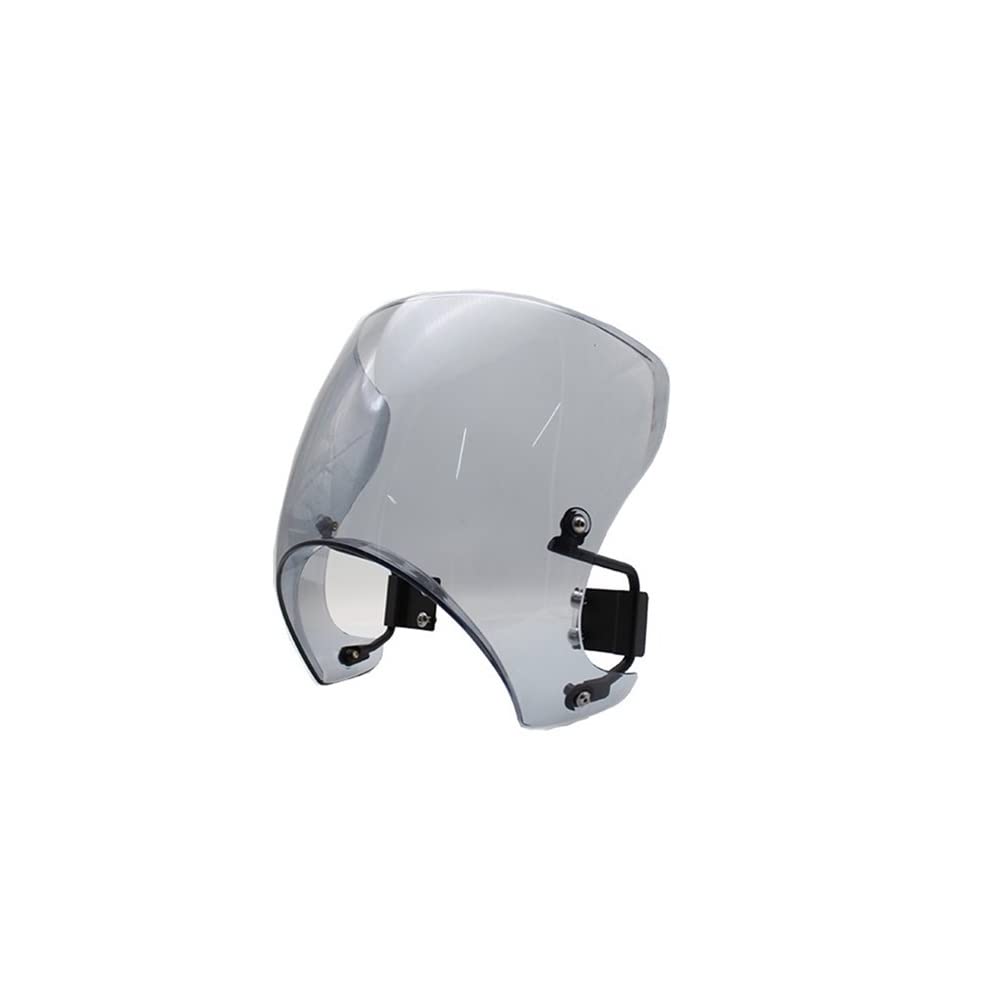 Motorrad Windschutzscheibe Für Z900RS 2018 2019 Motorrad Windschutzscheibe Windschutzscheibe Verkleidung wasserdichte Windabweiser Schutz Rauch Motorräder Deflektor(Grey) von MODADA