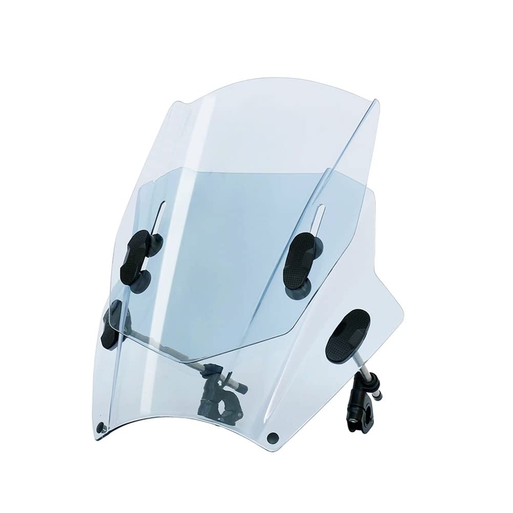 Motorrad Windschutzscheibe Motorrad Windschutzscheibe Universal Für Z1000 Z1000R Z125 Z250SL Z300 Z400 Z650 Z750 Z800 Z800E Z900 Z900RS Motorräder Deflektor(11 Star Yellow) von MODADA