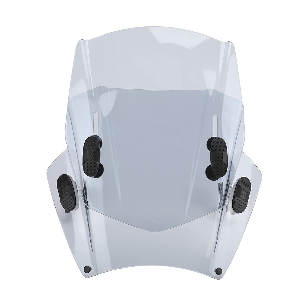 Motorrad Windschutzscheibe Motorrad Windschutzscheibe Windschutz Universal Motorräder Deflektor Einstellbar Für G310R R1150R R1200R F800S CB500X NC700X NC750X Motorräder Deflektor(09) von MODADA