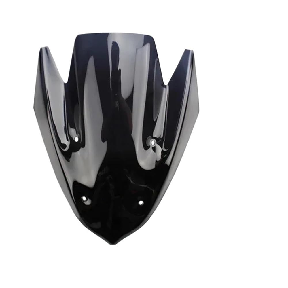 Motorrad Windschutzscheibe Motorrad Windschutzscheibe Windschutz Windabweiser ABS Windschutz Spoiler Für Suzuki GW250 GW250 Motorräder Deflektor(Four Holes) von MODADA