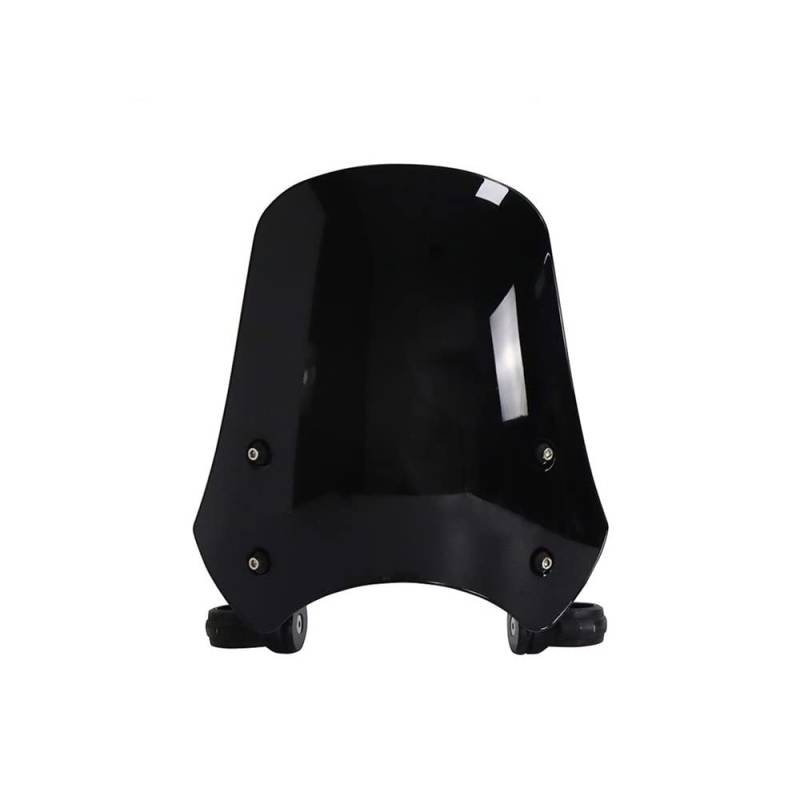Motorrad Windschutzscheibe Motorrad-Windschutzscheiben-Abweiser Windschutzscheibe Universal Für Dyna Für Softail Für FXDWG Für FXDB 00–09 Für FXSTC 07–10 50 Mm Vorderradgabel Motorräder Deflektor(Zwar von MODADA