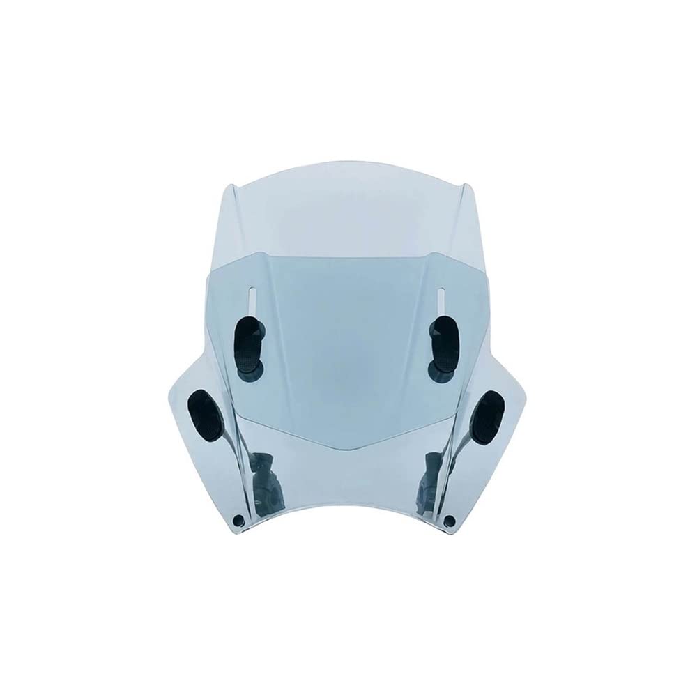 Motorrad Windschutzscheibe Universal Motorrad Windschutzscheibe Windschutzscheibenabdeckungen Rauchglas Motorräder Deflektor Für Motorräder Deflektor(7) von MODADA