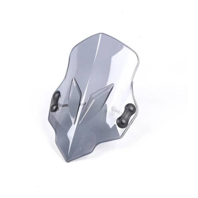 Motorrad Windschutzscheibe Vorne Motorrad Windschutzscheibe Schwarz/transparent Für Benelli BJ125-3E TNT125 TNT135 Windschutzscheibe Motorräder Deflektor(Dark Grey) von MODADA