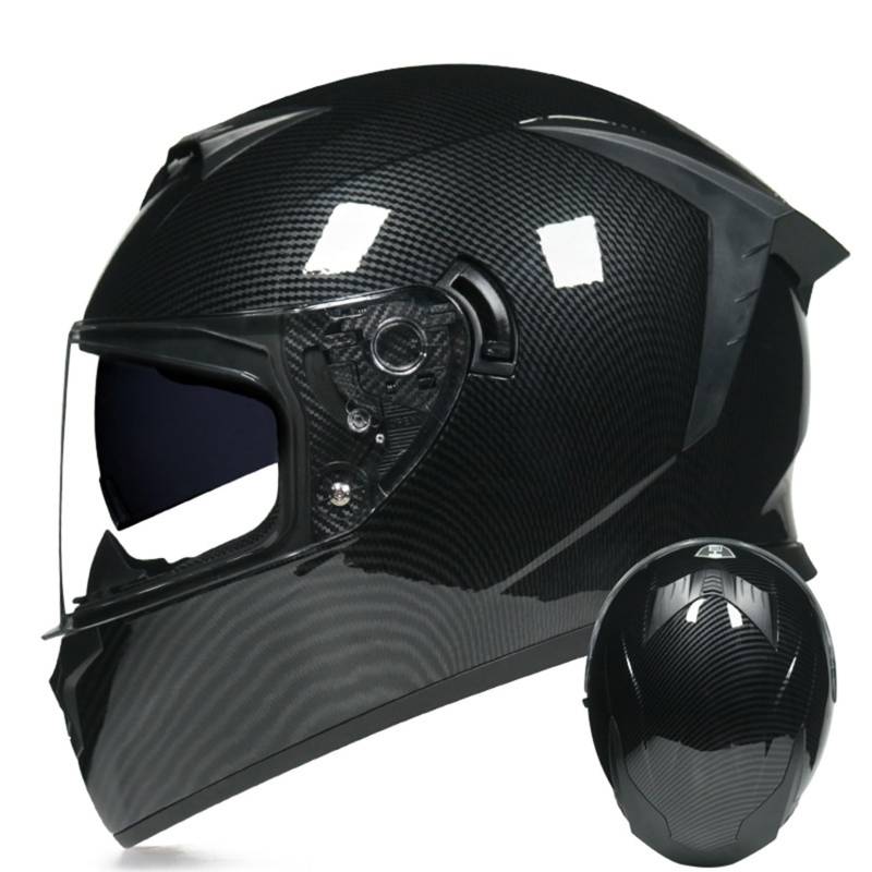 MODRYER Motorradhelme Integralhelme Für Dirtbikes Motocross-Helme Unisex Jugendliche Erwachsene MTB ATV BMX Belüfteter Offroad-Crashhelm Mit Schutzbrille,Black-M von MODRYER