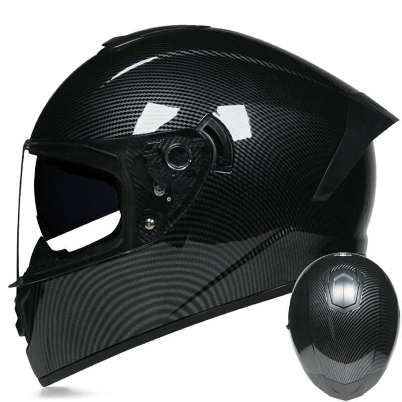 MODRYER Motocross Helm Unisex MTB BMX Motorrad-Integralhelm Dirtbike Helme Scooter ATV Offroad Crashhelm Für Jugendliche Und Erwachsene,Black~A-L von MODRYER