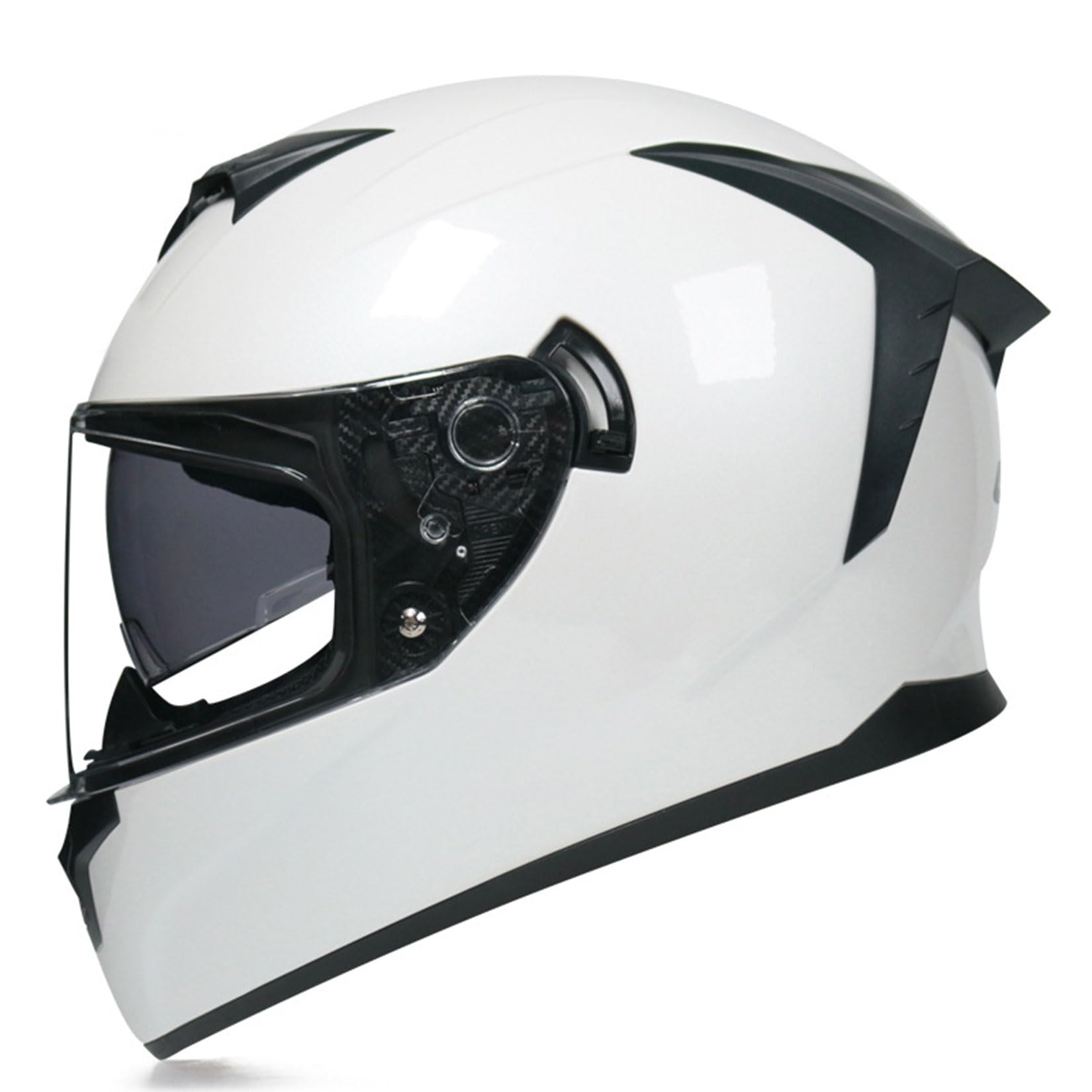 Motocross Helm ECE Geprüft Unisex MTB BMX Motorrad-Integralhelm Dirtbike Helme Scooter ATV Offroad Crashhelm Für Jugendliche Und Erwachsene,White-L Motocross Helm ECE Geprüft Unisex MTB BMX Motorrad-Integralhelm Dirtbike Helme Scooter ATV Offroad Crashhelm Für Jugendliche Und Erwachsene,White-L von MODRYER
