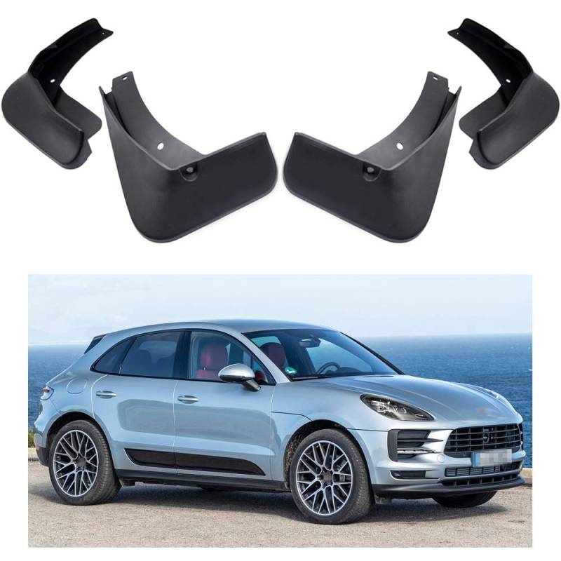 MOERTIFEI Auto-Spritzschutz, Kotflügel, kompatibel mit Porsche Macan 2015–2021 16 17 18 19 20 von MOERTIFEI