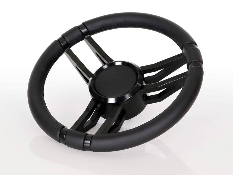 MÖWE Marine Performance Bootslenkrad Emden Aluminium schwarz für Teleflex Ultraflex Lenkungen Steuerrad Bootssteuerrad 5088 von MÖWE MARINE