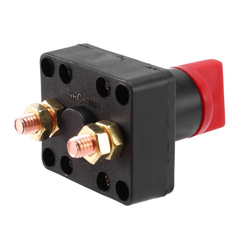 MOLERRI Batterieschalter Leistung Trennschalter Trennschalter trennen Schnitt Off Schalter Fuer Auto Boot Marine Van Truck Rv ATV Wohnwagen (Typ J 1 stuecke) von MOLERRI