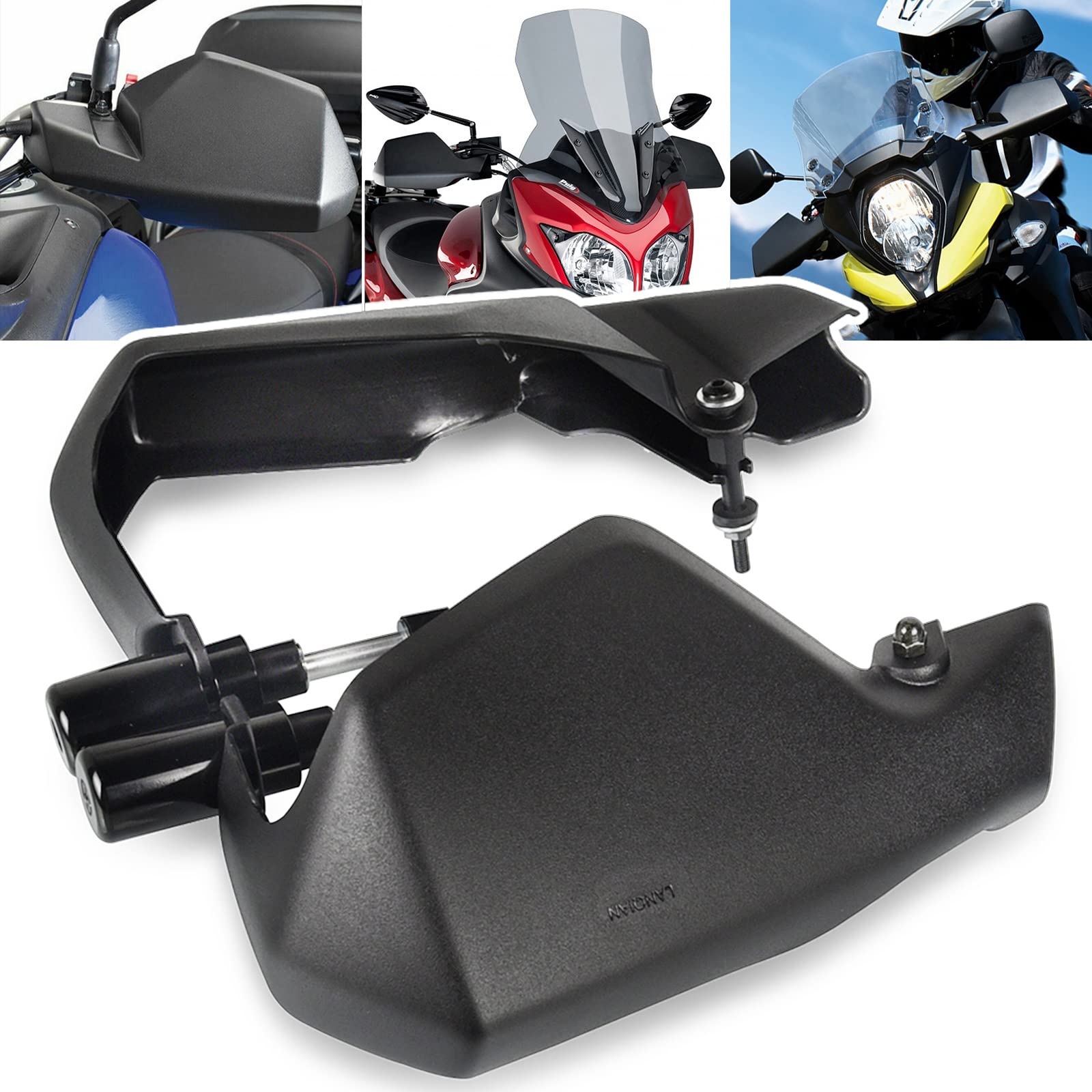 MOLONG Motorrad Handschalen Handschutz 1 Paar Für V-Strom DL650 vstrom 650 2004-2022 von MOLONG