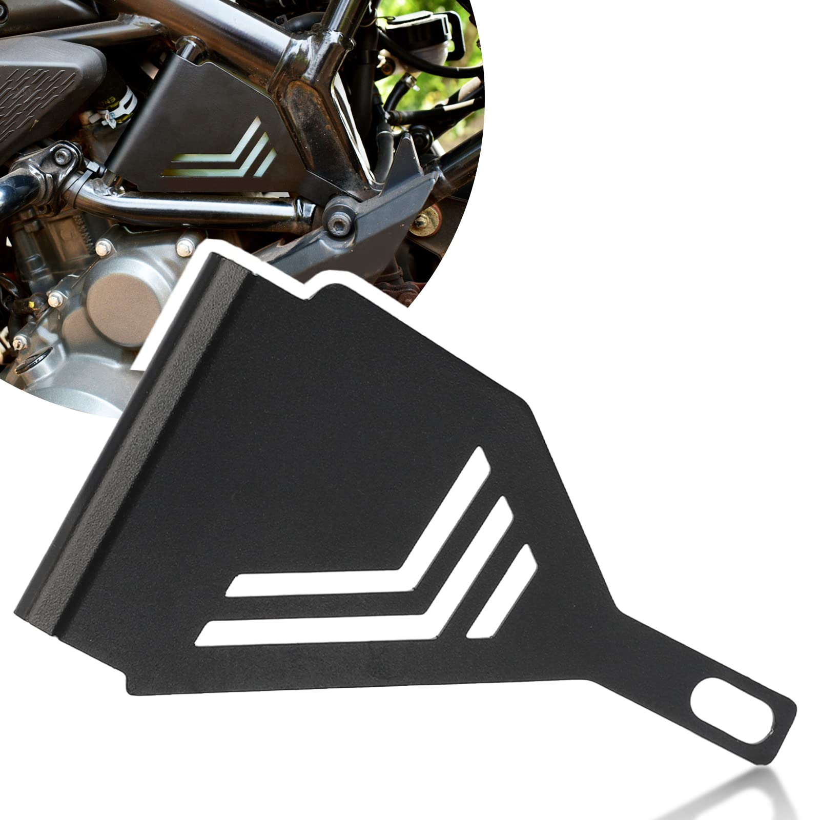 MOLONG Motorrad-Ölkühlerbehälterschutz für 390 Adventure 2020 2021 2022 von MOLONG