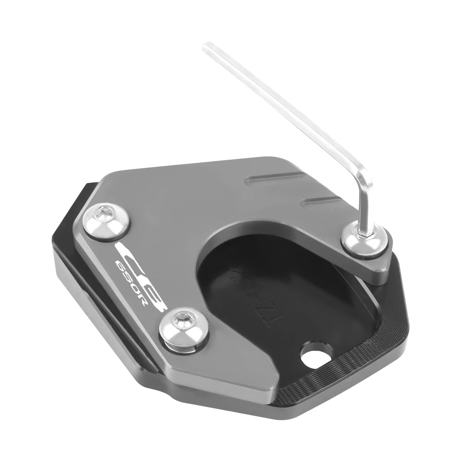 MOLUCI Seitenständerplatte Pad Für Ho&nda CB 650R CB650R CB300R 2019-2023 CB 650 R CB500X/F CB400X Ständer Fuß Seite Stehen Verlängerung Pad Unterstützung Vergrößern Platte MOLUCI Seitenständerplatte Pad Für Ho&nda CB 650R CB650R CB300R 2019-2023 CB 650 R CB500X/F CB400X Ständer Fuß Seite Stehen Verlängerung Pad Unterstützung Vergrößern Platte von MOLUCI