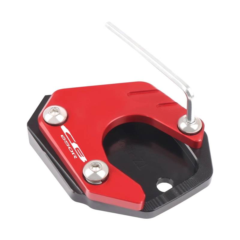 MOLUCI Seitenständerplatte Pad Für Ho&nda CB 650R CB650R CB300R 2019-2023 CB 650 R CB500X/F CB400X Ständer Fuß Seite Stehen Verlängerung Pad Unterstützung Vergrößern Platte von MOLUCI