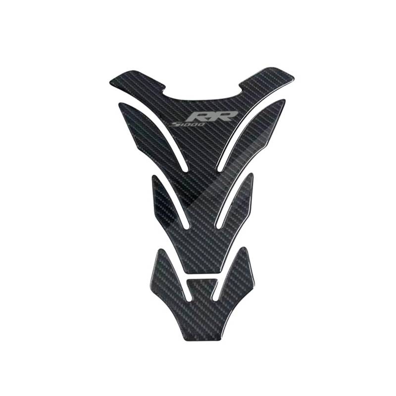 Tankpad Tankschutz Für BM&W S1000RR 2017 2020 2021 Motorrad Tank Pad Schutz Gel Lack Schutz 3D Carbon Faser Muster Kraftstoff Tank Aufkleber von MOLUCI