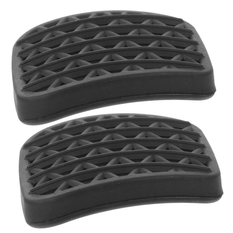 MOLUCKFU 1 Paar Bremspedal Leder Auto Fußpedal Pads, Fußpedal Gummi Auto Pedal Abdeckungs Kits, Auto Pedal Fuß Pads, Auto Pedal Pad Abdeckung, Auto Pedale Abdeckung, Auto Bremskupplungs von MOLUCKFU