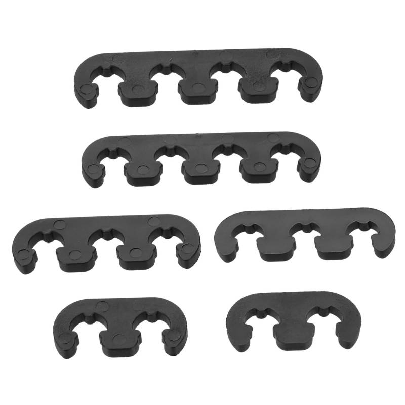 MOLUCKFU 1 Satz Zündkerzenkabelklemme, Zündkerzendraht Trenner, Zündkerzendraht Teiler, Zündkerzendraht Halter, Zündkerzendraht Klemme, Auto Draht Trenner, Zündkabel Halter, Zündkabel von MOLUCKFU