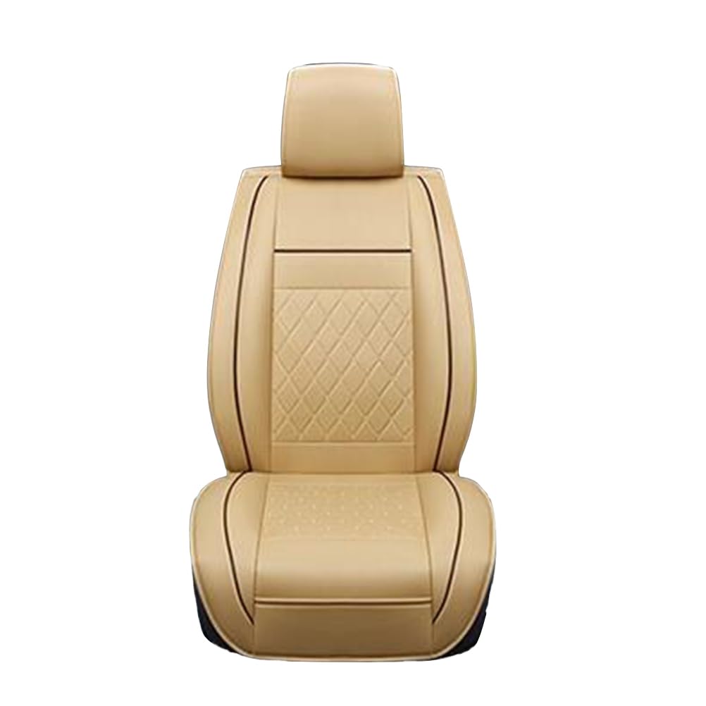 MOLUCKFU Sitzschutz Auto Beige Leder Autositzbezug Universeller Sitzschutz Für Vordersitze Staubdicht Und Pflegeleicht Ideal Für Und Als Sitzschoner Für Autos Tritt Und MOLUCKFU Sitzschutz Auto Beige Leder Autositzbezug Universeller Sitzschutz Für Vordersitze Staubdicht Und Pflegeleicht Ideal Für Und Als Sitzschoner Für Autos Tritt Und von MOLUCKFU