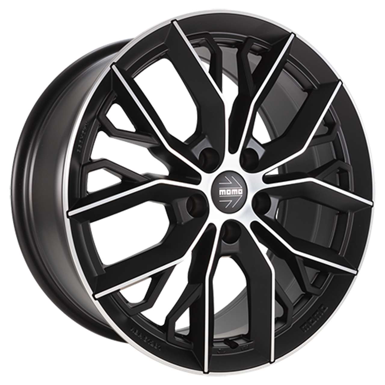 MOMO WHEELS MASSIMO black matt polish 8.0Jx18 5x114.3 ET40 von MOMO WHEELS