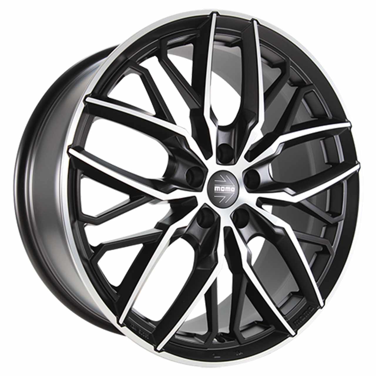 MOMO WHEELS SPIDER black matt polish 8.5Jx19 5x112 ET48 von MOMO WHEELS