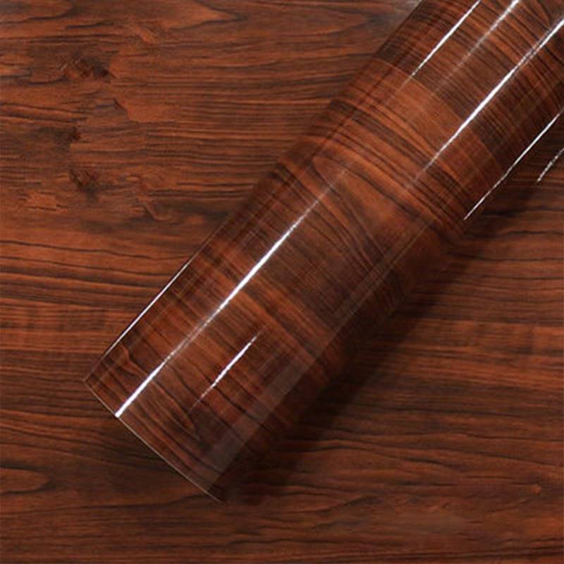 MOMOTOU Auto Innenraum Folie Holzmaserung Auto Aufkleber Vintage und stylisch Vinyl Aufkleber DIY Film 40x100cm (6455- Holzmaserung Glänzende Oberfläche) von MOMOTOU