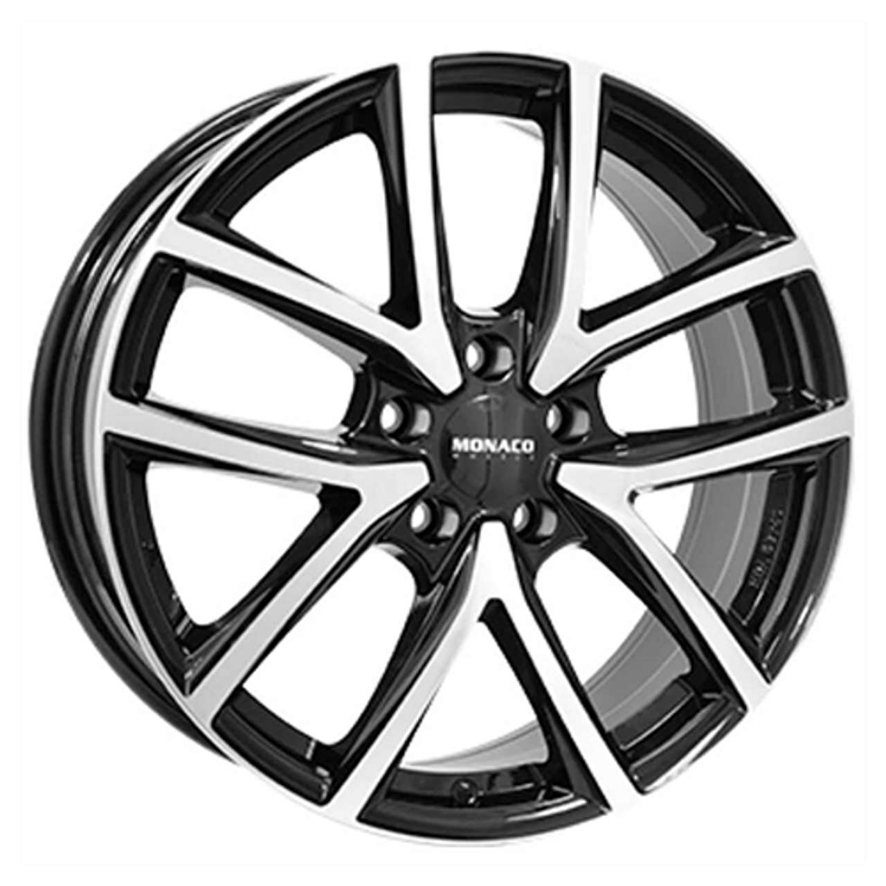 MONACO WHEELS MONACO CL2 black gloss polished 8.0Jx19 5x112 ET30 von MONACO WHEELS