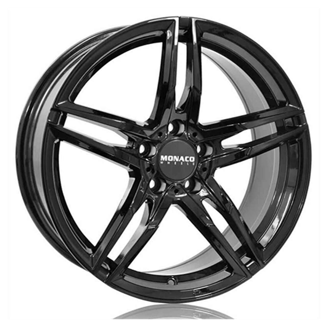 MONACO WHEELS MONACO GP1 black glossy 8.0Jx19 5x112 ET30 von MONACO WHEELS