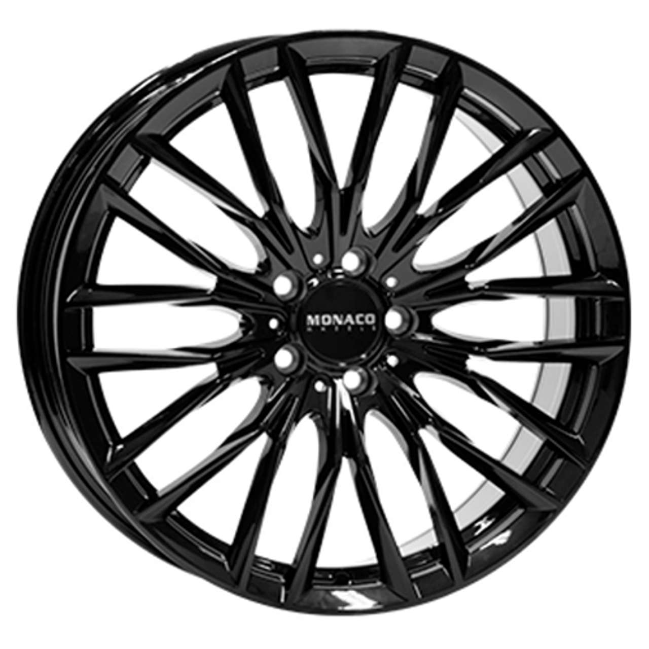 MONACO WHEELS MONACO GP2 black glossy 8.0Jx18 5x112 ET30 von MONACO WHEELS