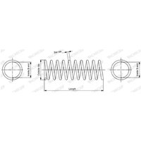 Fahrwerksfeder MONROE SP2598 Fahrwerksfeder MONROE SP2598 von Monroe