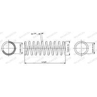 Fahrwerksfeder MONROE SP3666 Fahrwerksfeder MONROE SP3666 von Monroe