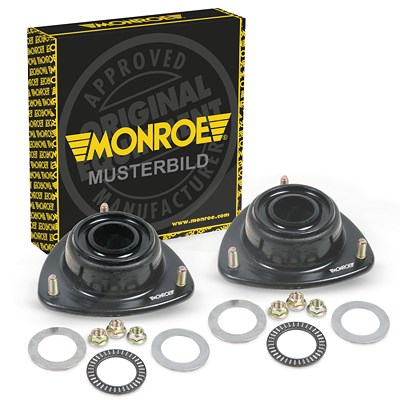 Monroe 2x Federbeinstützlager Vorderachse für Ford Monroe 2x Federbeinstützlager Vorderachse für Ford von MONROE