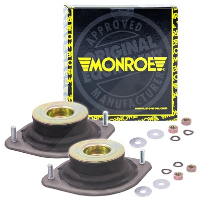 Monroe 2x Federbeinstützlager Vorderachse für VW Monroe 2x Federbeinstützlager Vorderachse für VW von MONROE