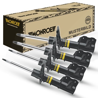 Monroe 4x Stoßdämpfer Vorne + hinten für Ford von MONROE