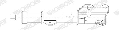 Monroe Stoßdämpfer [Hersteller-Nr. G8821] für Mercedes-Benz von MONROE