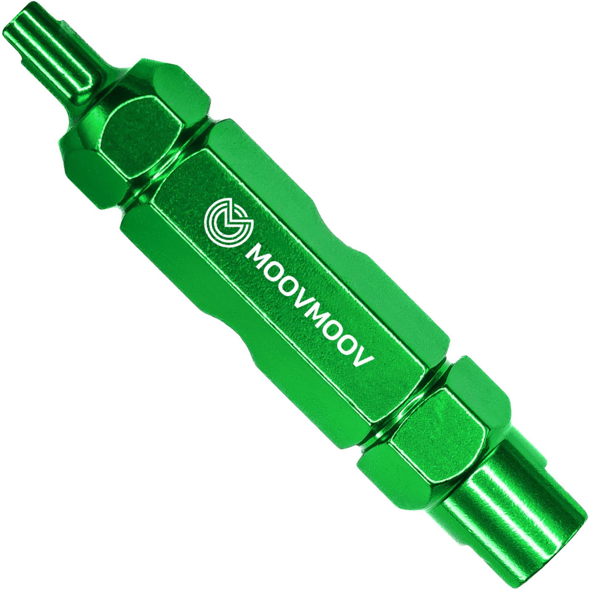 MOOVMOOV Ventilausdreher mit Doppelter Endung für Presta- und Schrader-Ventile - Für Fahrräder und Autos - Robustes, einfaches und effizientes 2-in-1-Professionelles Werkzeug MOOVMOOV Ventilausdreher mit Doppelter Endung für Presta- und Schrader-Ventile - Für Fahrräder und Autos - Robustes, einfaches und effizientes 2-in-1-Professionelles Werkzeug von MOOVMOOV