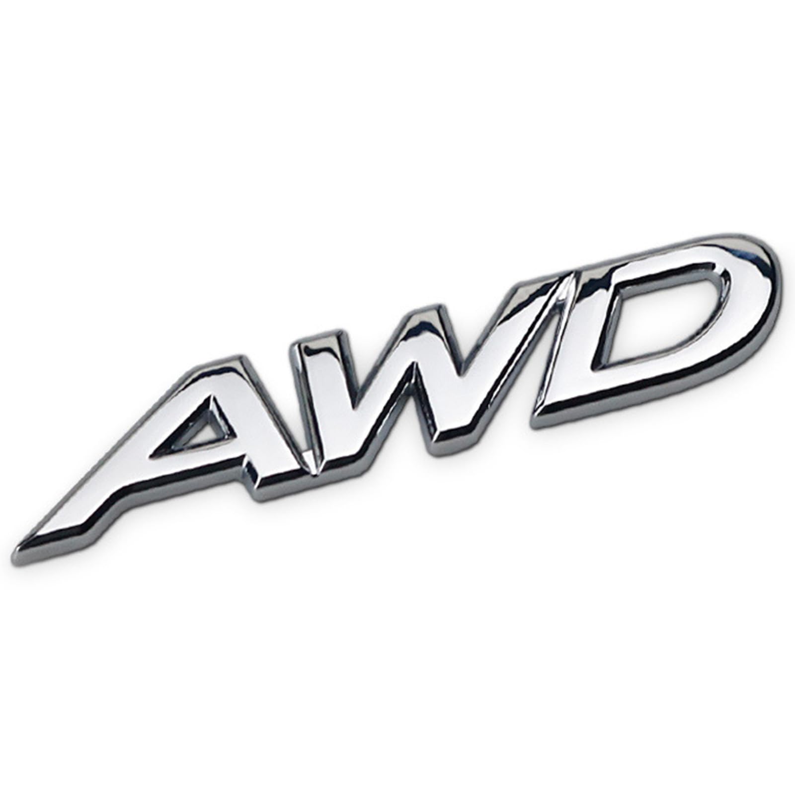 3D Metall Auto Aufkleber für 2.5 AWD, Selbstklebend Logo Emblem Badge Abzeichen für Heckklappe Kofferraum, Chrom Autoaufkleber zubehör,B von MOOWI