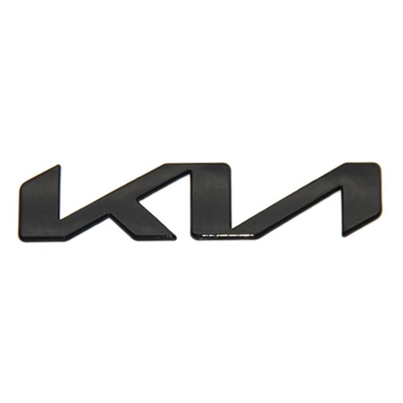 3D Metall Auto Aufkleber für Kia KN, Selbstklebend Logo Emblem Badge Abzeichen für Heckklappe Kofferraum, Chrom Autoaufkleber zubehör,A von MOOWI