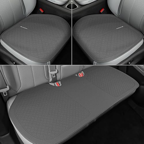 Sitzkissen Auto für Seat Alhambra 2010-2019 2020 2021 2022 2023 2024, Weich rutschfest Autositzkissen Vordersitze Memory Schaum Pad Breathable Komfort Sitzschoner Pad Autositzauflage Zubehör von MOOWI